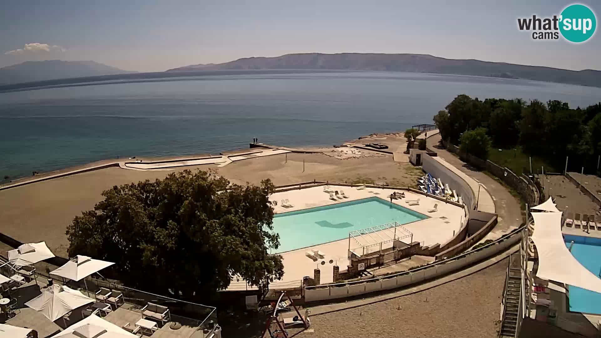 Novi Vinodolski – Beach – webcam live