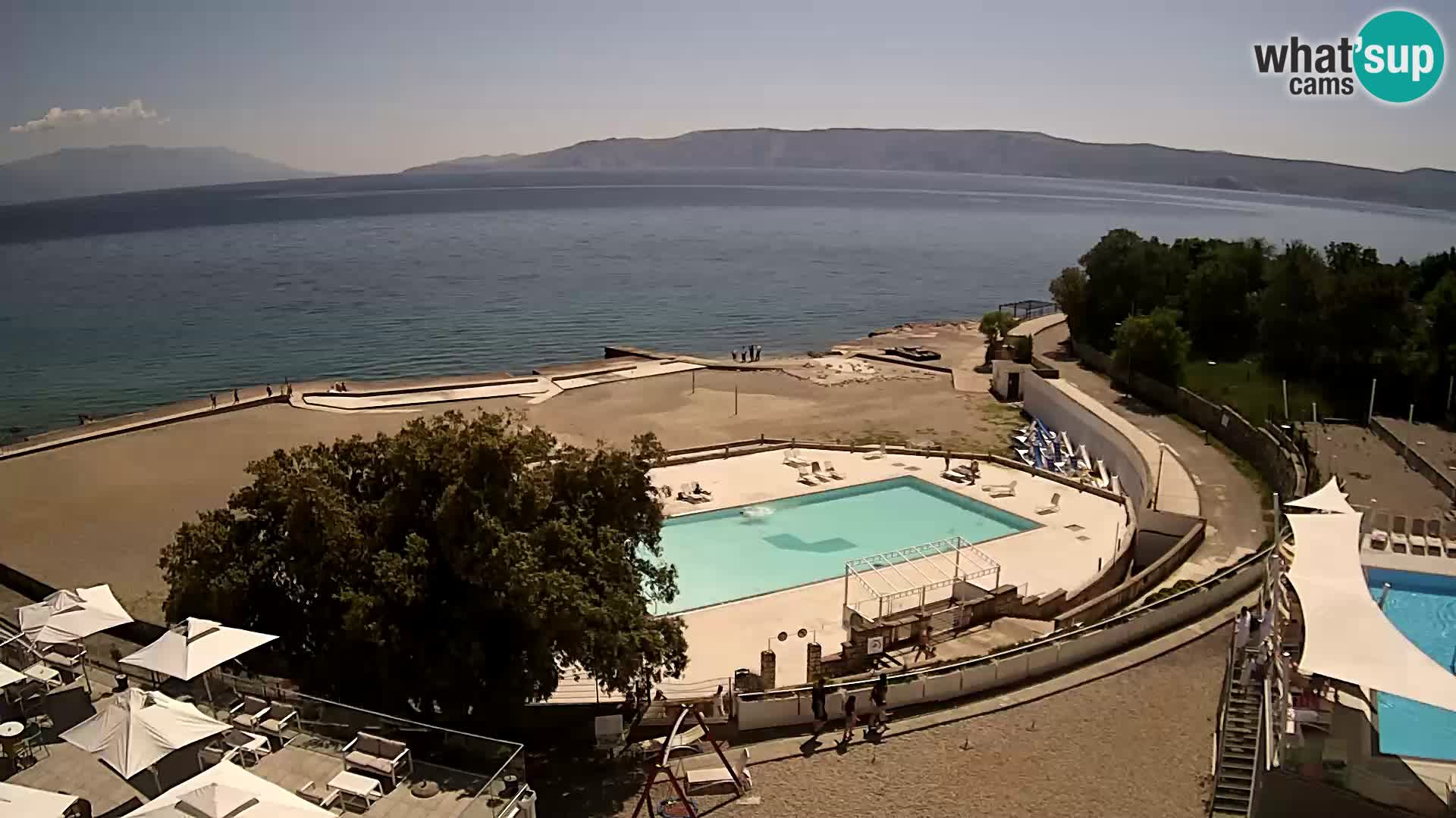 Novi Vinodolski – Beach – webcam live