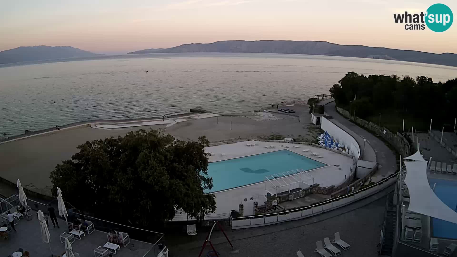 Webcam – Novi Vinodolski – plage