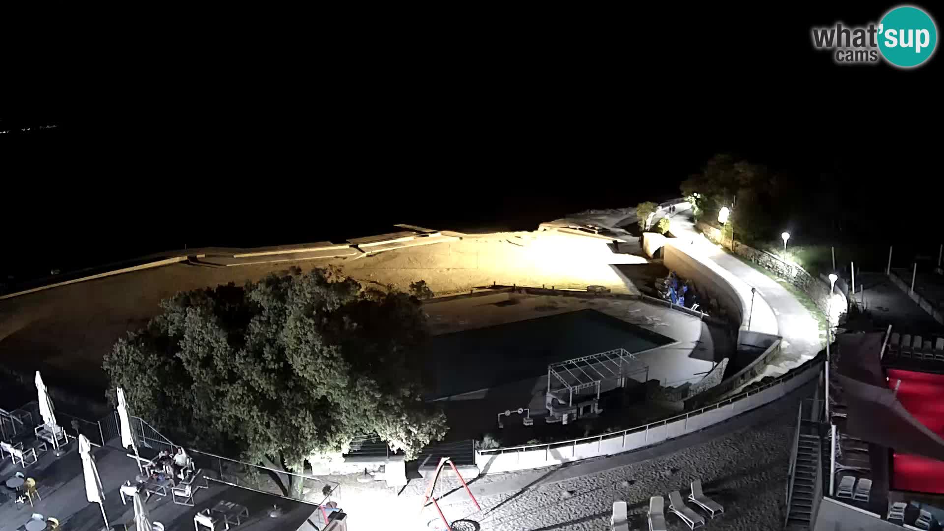 Webcam – Novi Vinodolski – plage