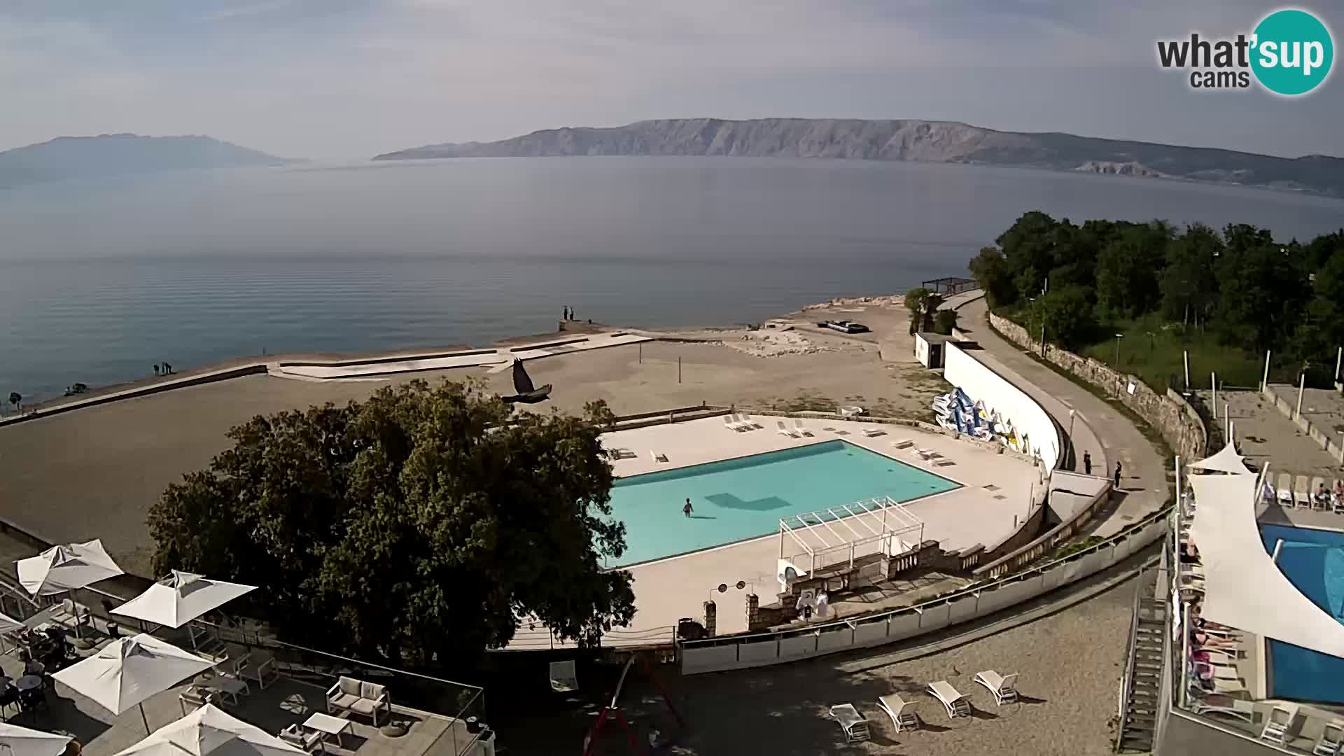 Webcam – Novi Vinodolski – spiaggia