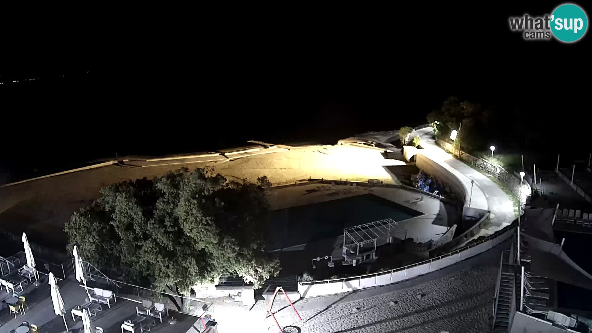Webcam – Novi Vinodolski – plage