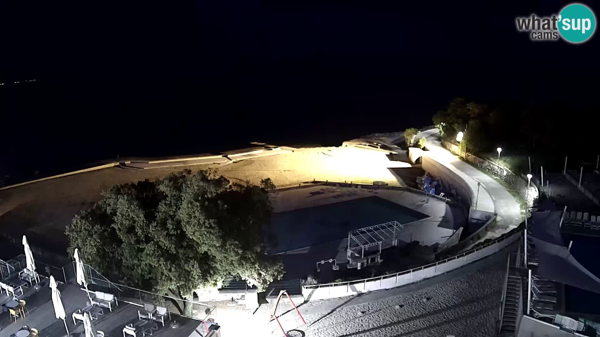 Webcam – Novi Vinodolski – strand