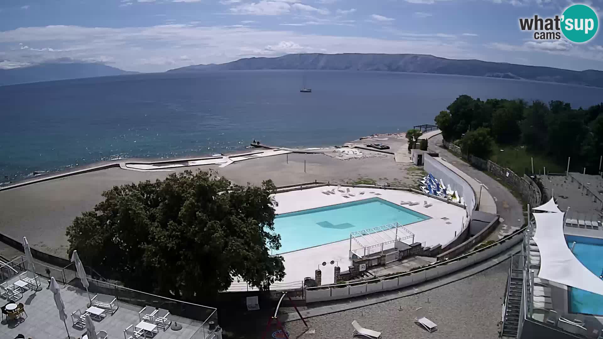 Webcam – Novi Vinodolski – strand
