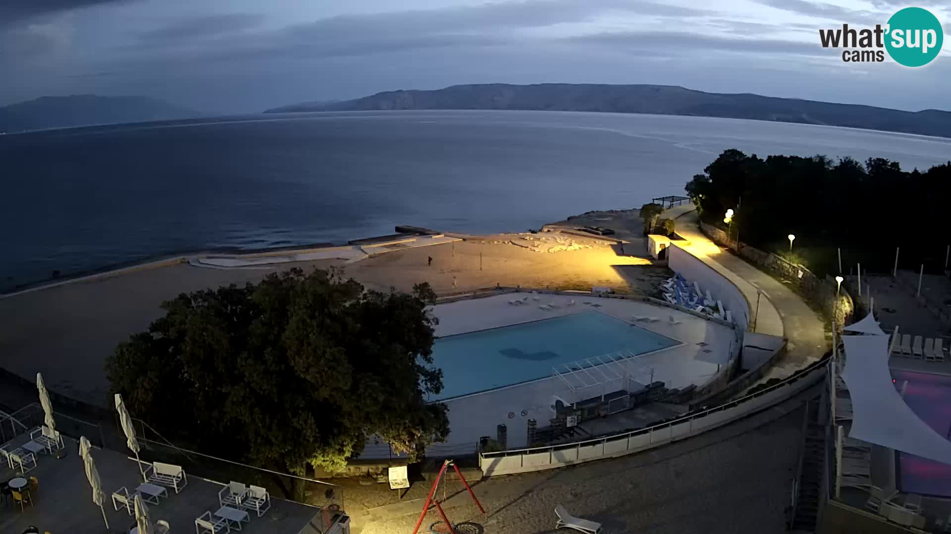 Webcam – Novi Vinodolski – strand