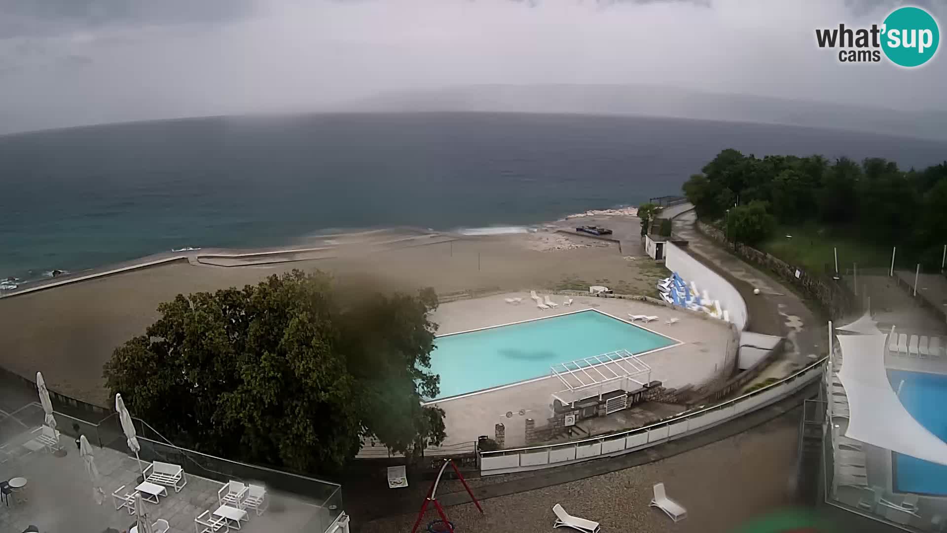 Webcam – Novi Vinodolski – plage