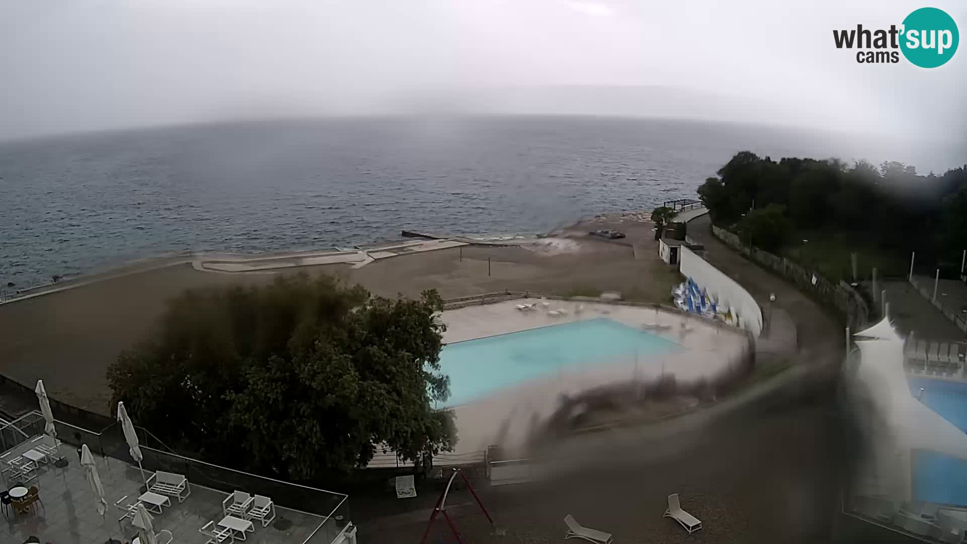 Novi Vinodolski – Beach – webcam live