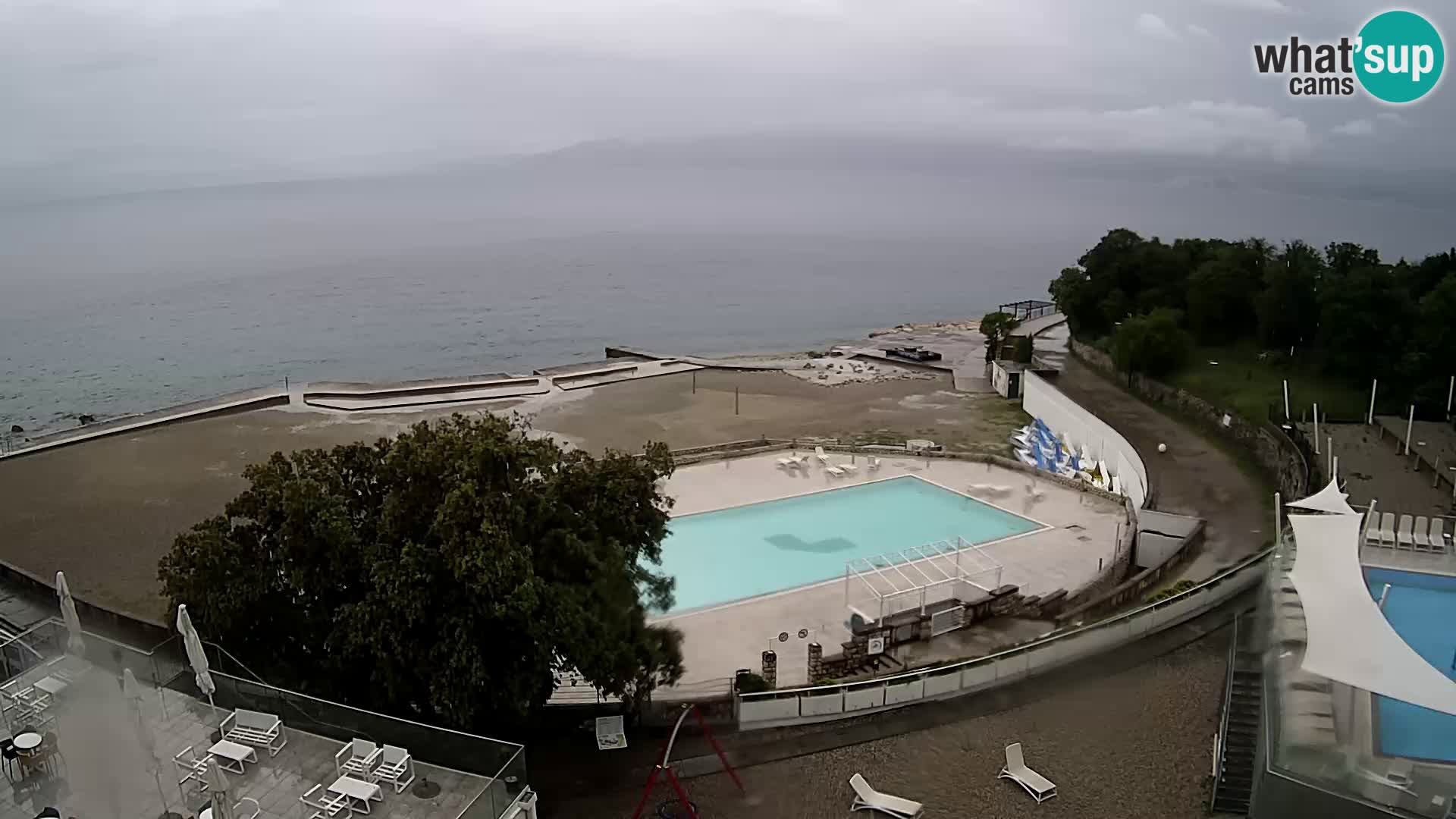Webcam – Novi Vinodolski – plage
