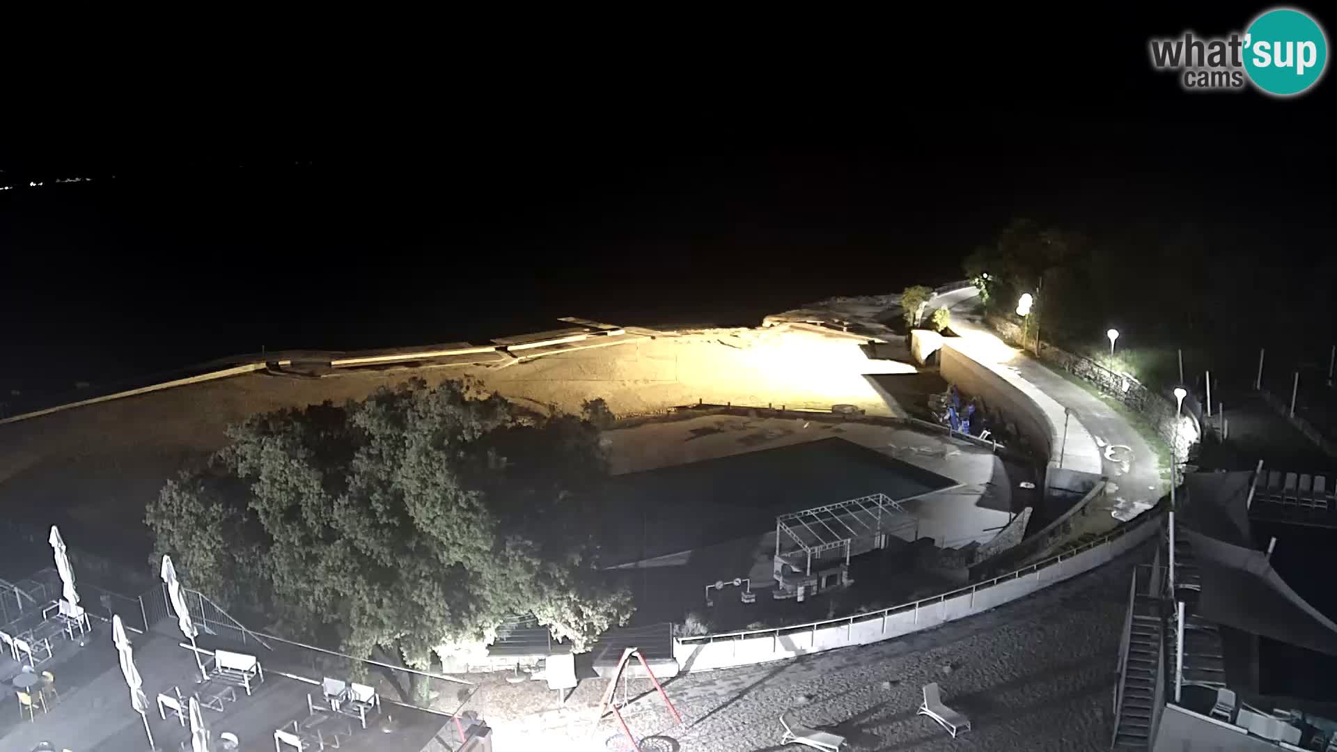 Webcam – Novi Vinodolski – strand