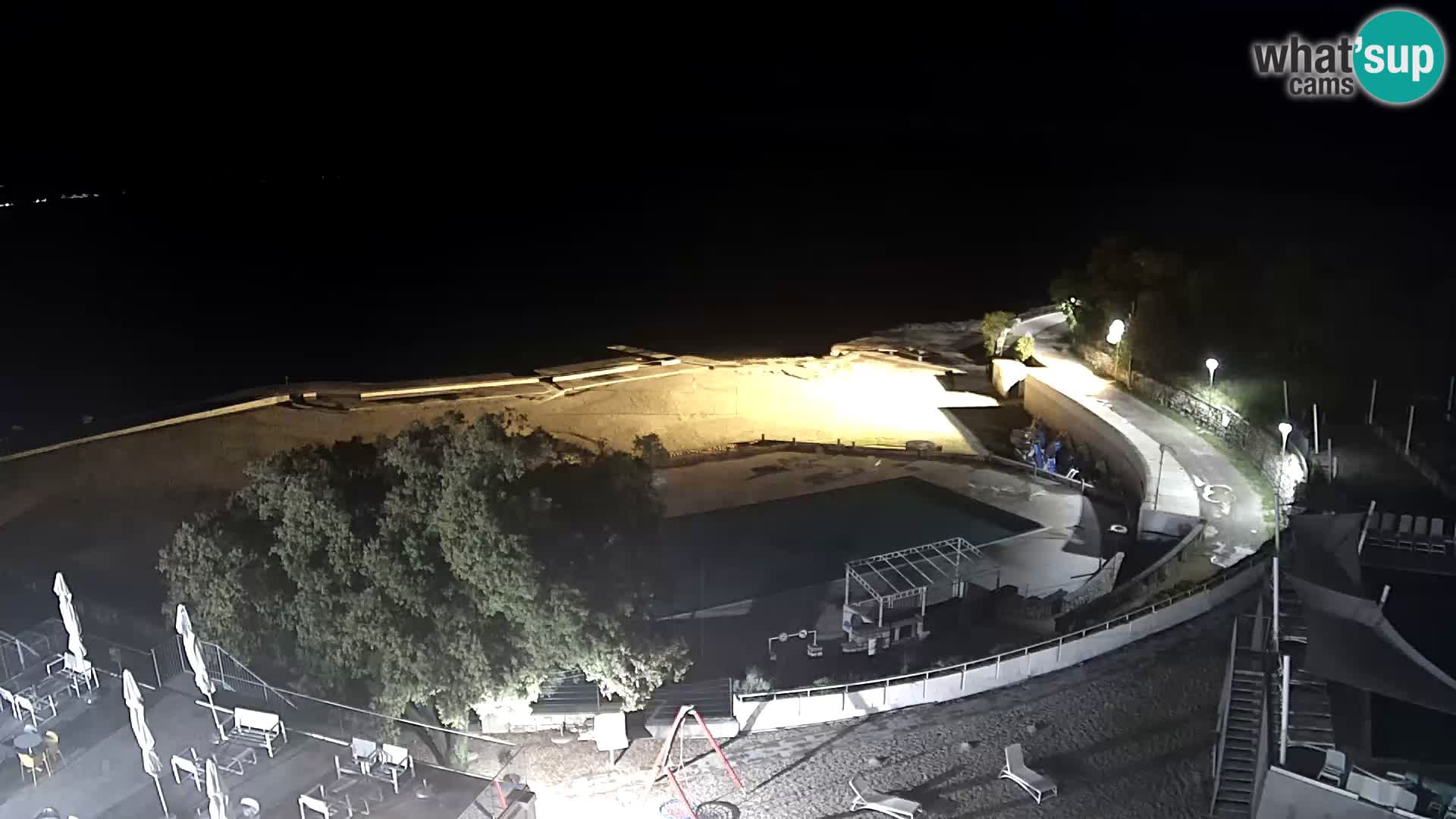 Splenta kamera – Novi Vinodolski – plaža