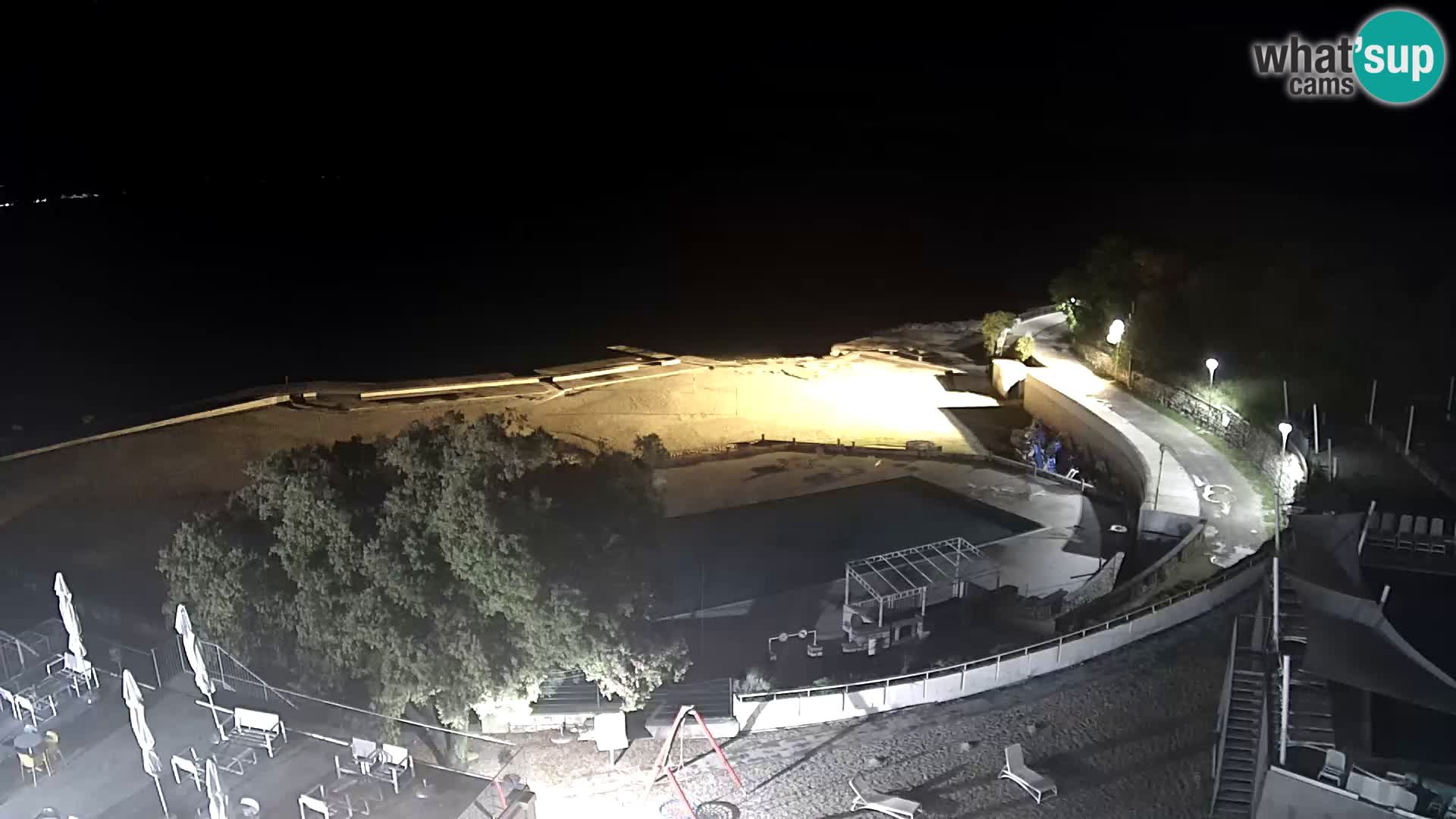 Webcam – Novi Vinodolski – plage