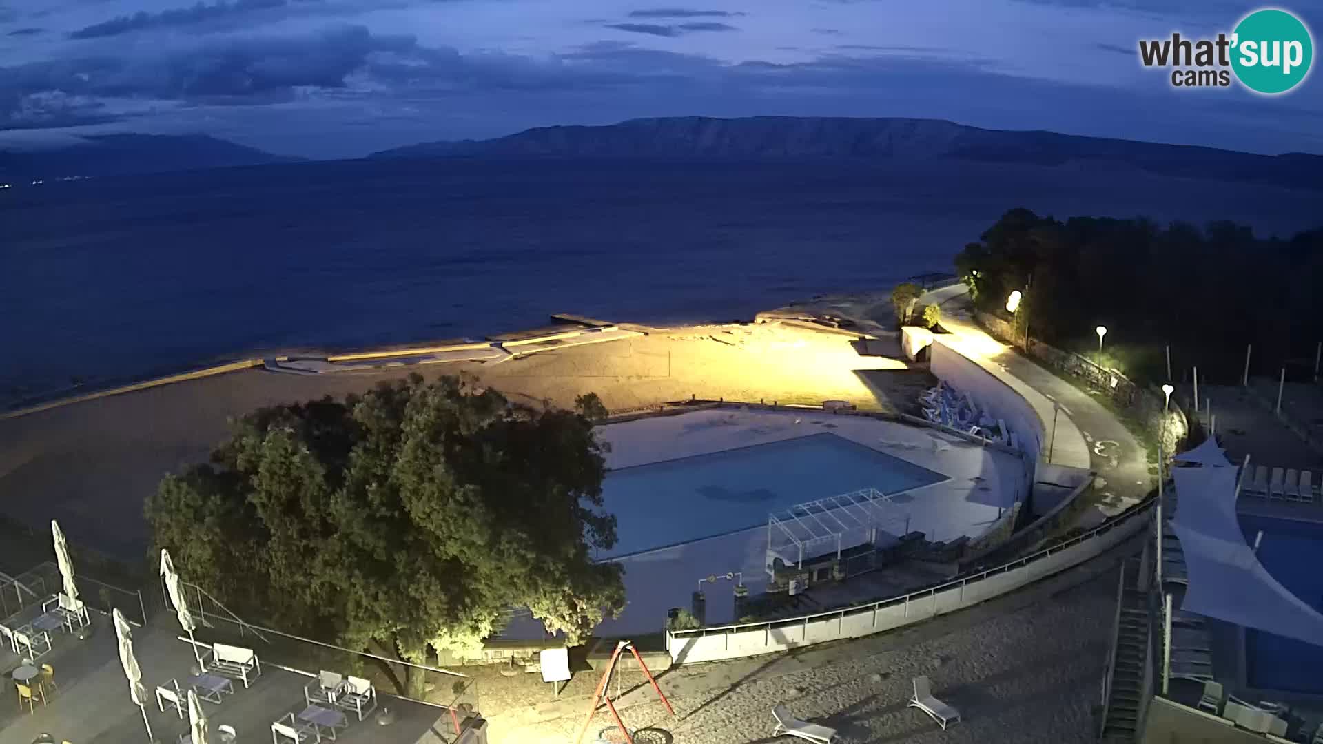 Splenta kamera – Novi Vinodolski – plaža