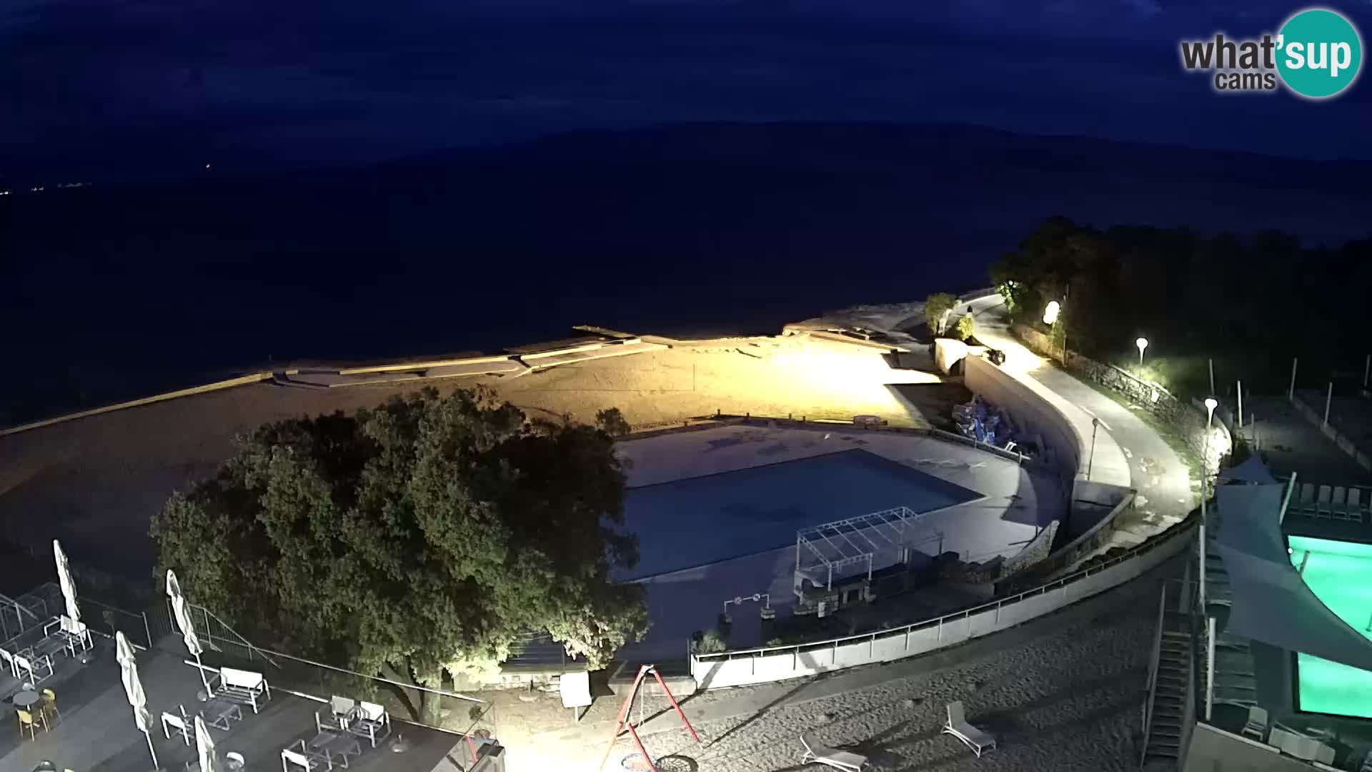 Splenta kamera – Novi Vinodolski – plaža