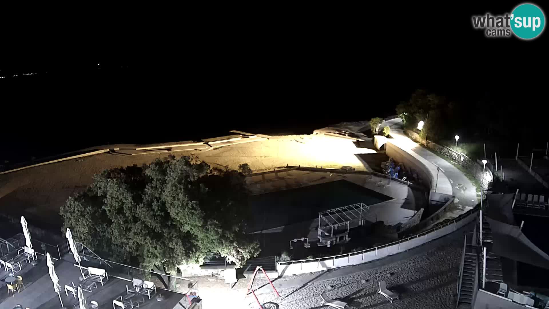 Webcam – Novi Vinodolski – strand
