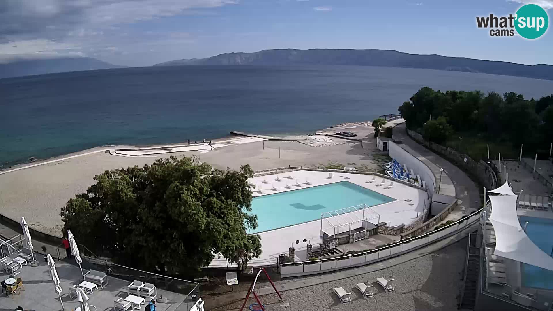 Novi Vinodolski – Beach – webcam live