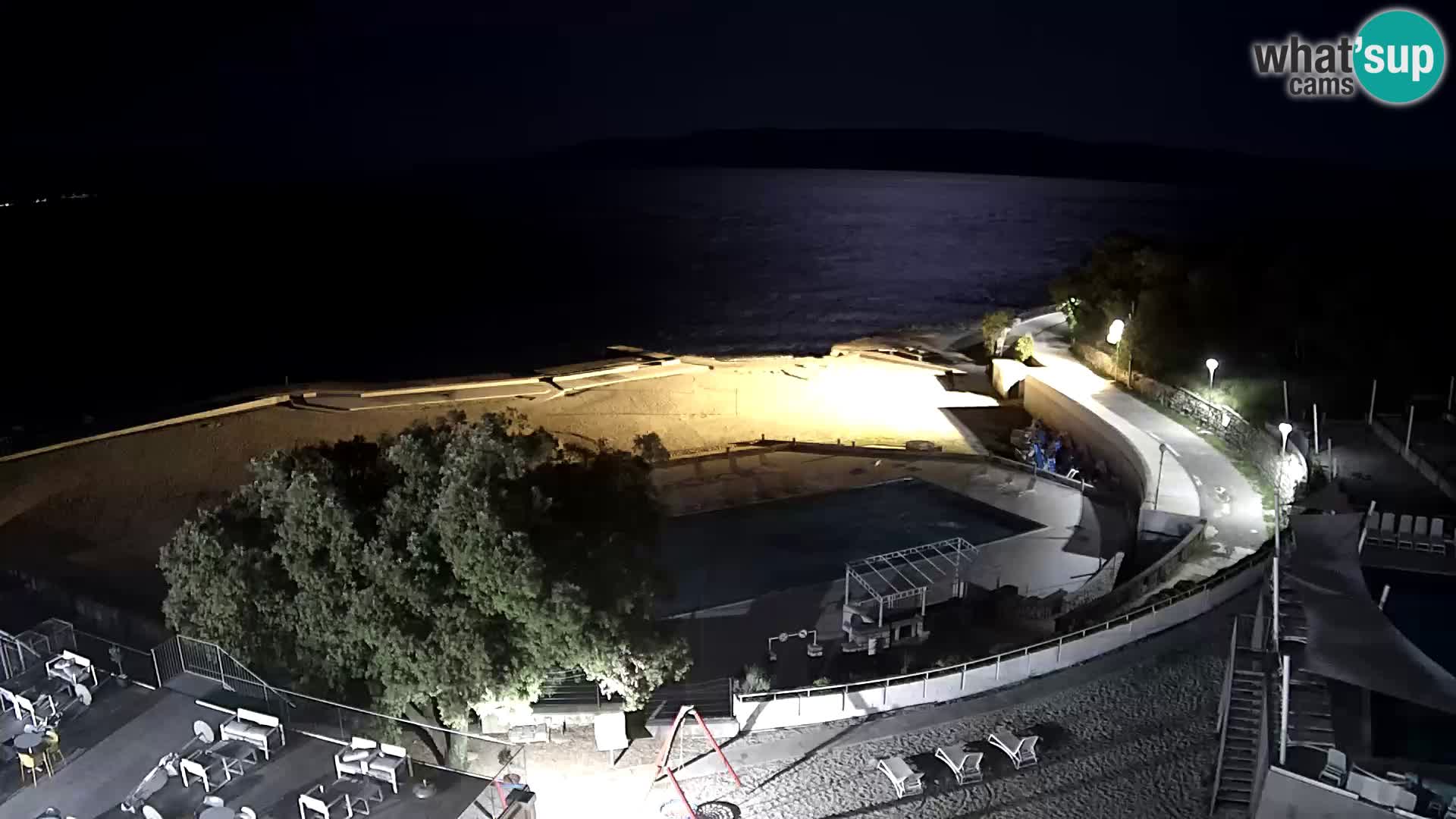Splenta kamera – Novi Vinodolski – plaža