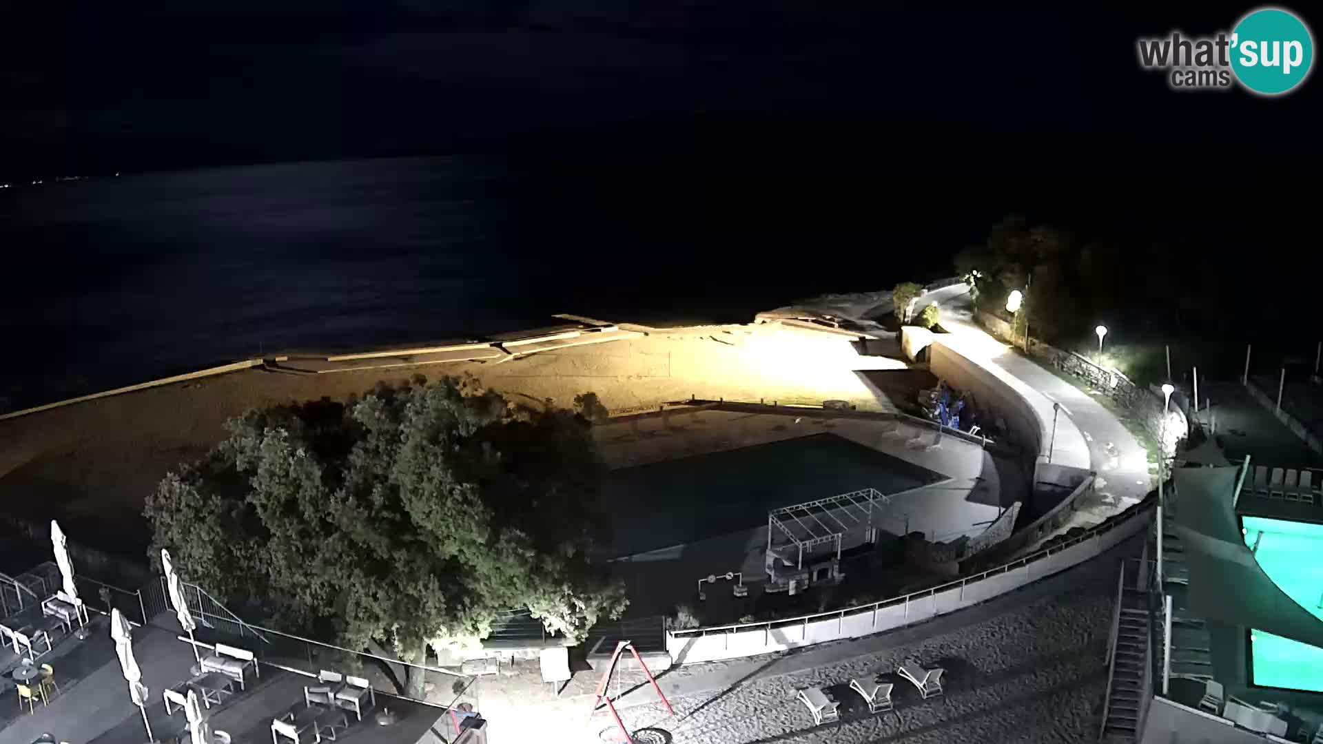 Splenta kamera – Novi Vinodolski – plaža