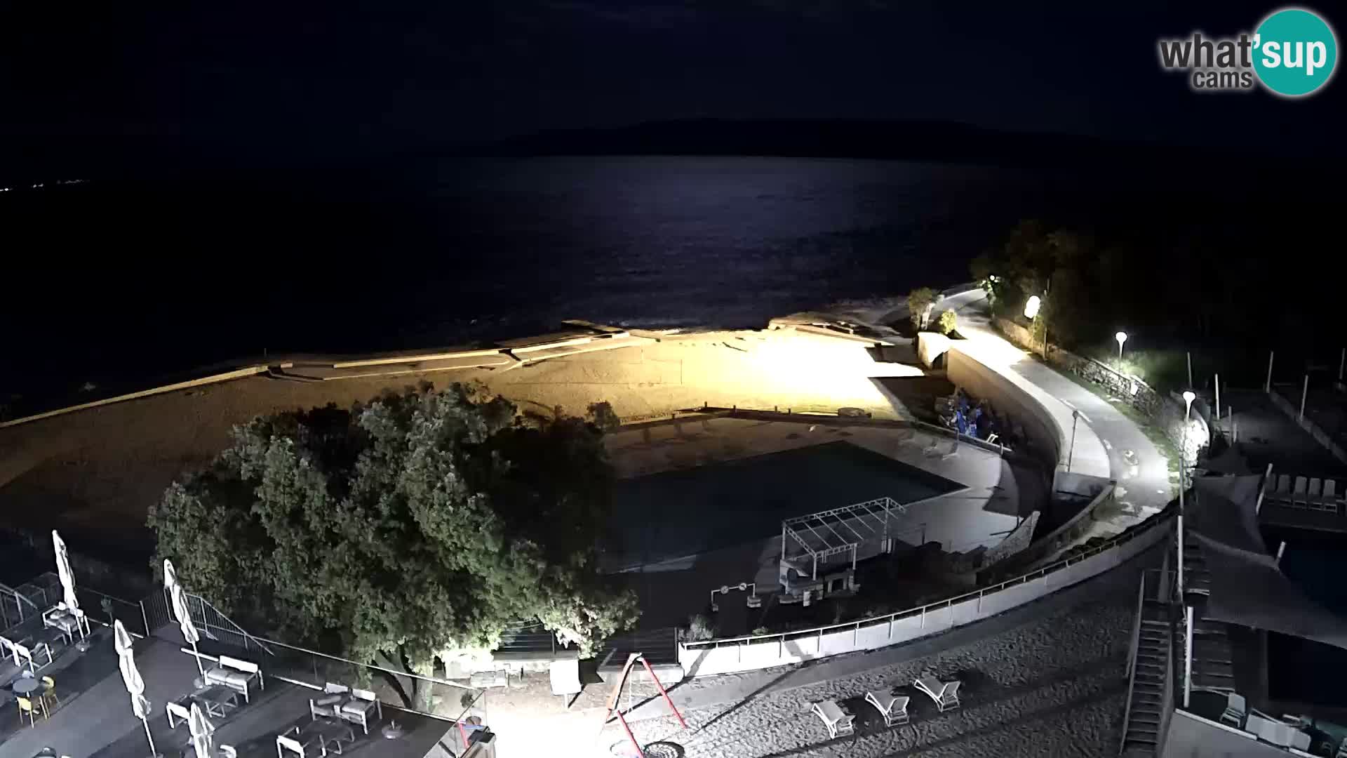 Webcam – Novi Vinodolski – strand