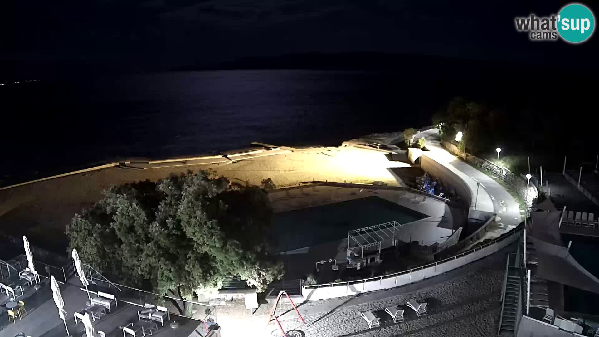 Webcam – Novi Vinodolski – spiaggia