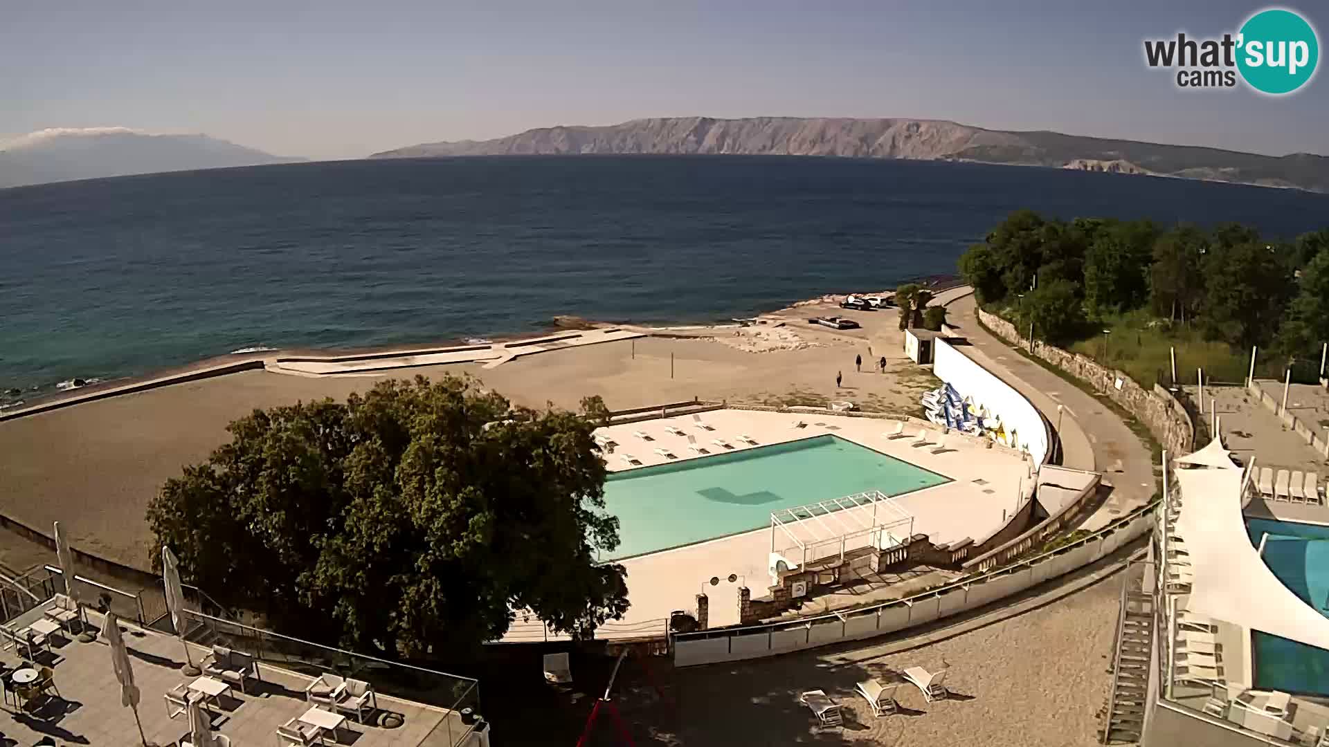 Webcam – Novi Vinodolski – strand
