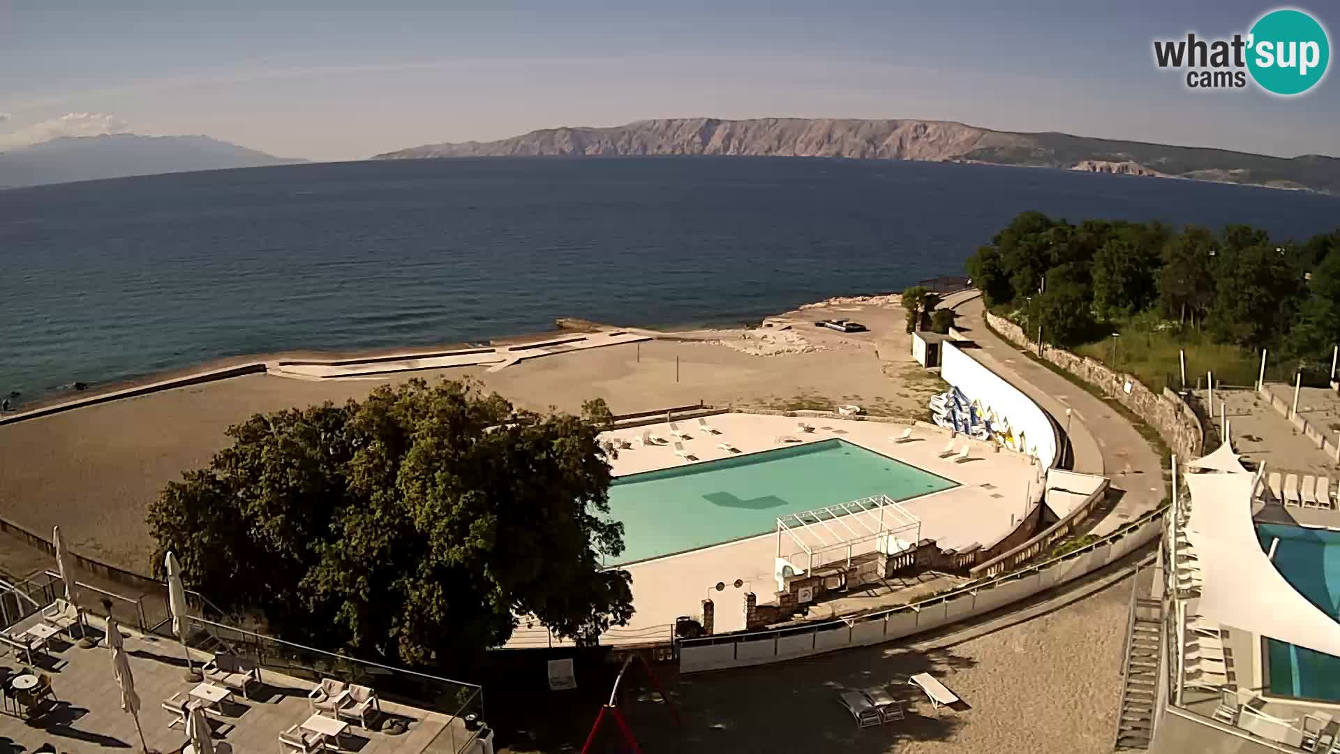 Webcam – Novi Vinodolski – strand