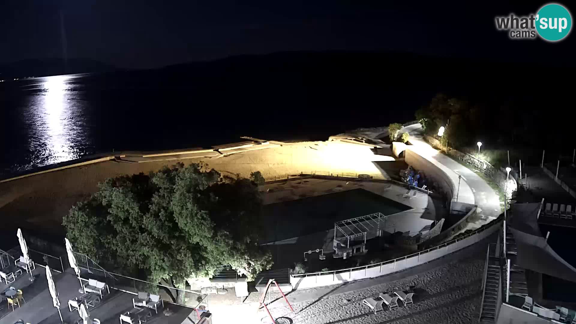 Web kamera – Novi Vinodolski – plaža
