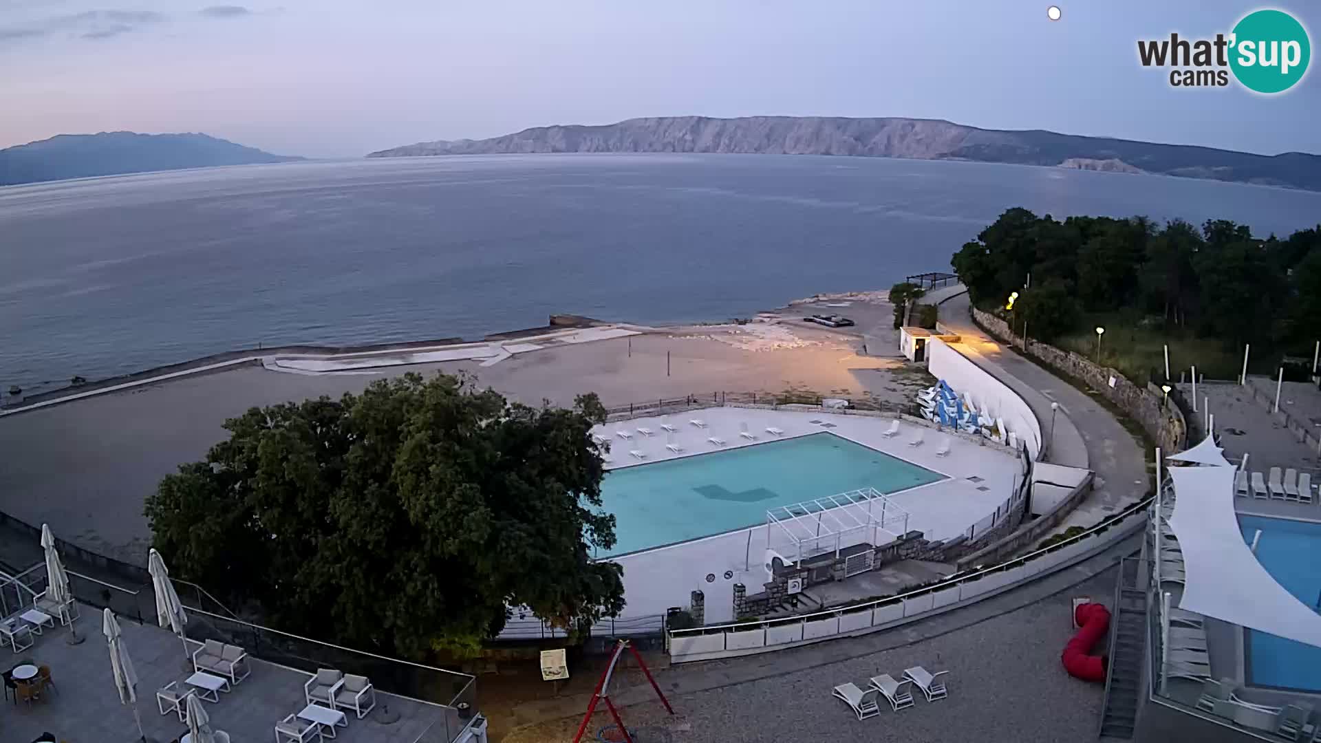Webcam – Novi Vinodolski – plage