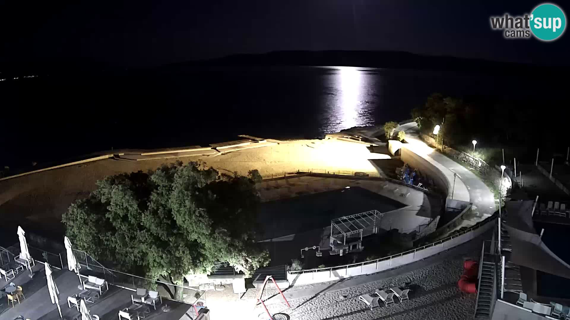 Webcam – Novi Vinodolski – strand