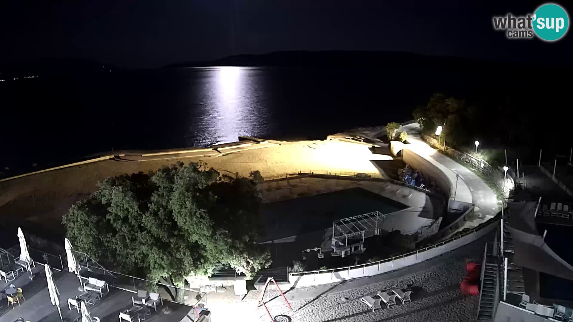 Webcam – Novi Vinodolski – plage