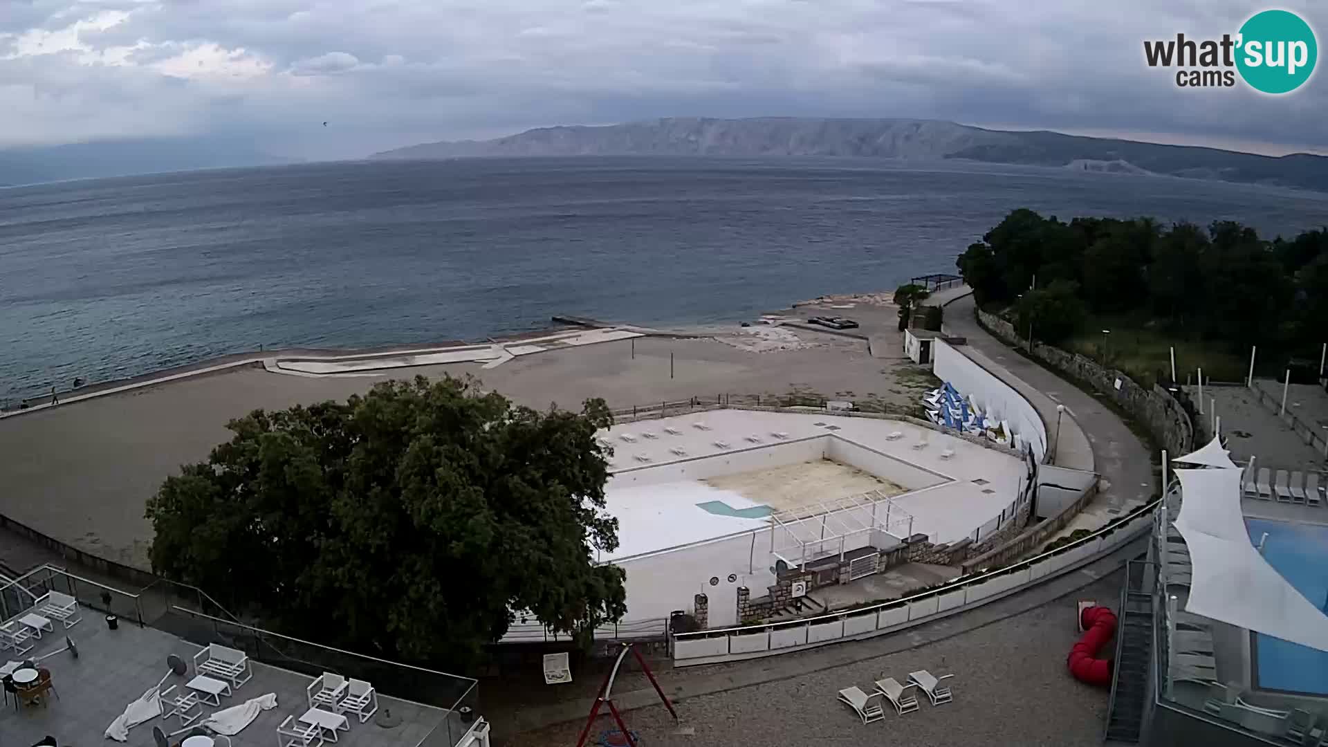 Webcam – Novi Vinodolski – plage