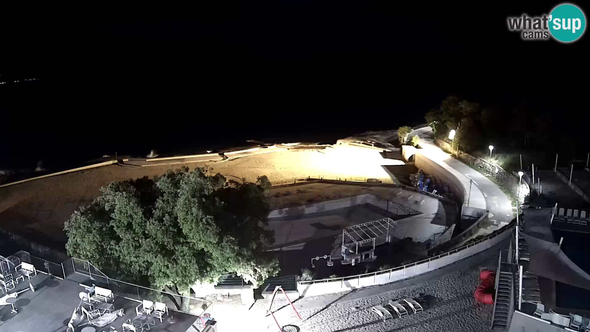 Novi Vinodolski – Beach – webcam live