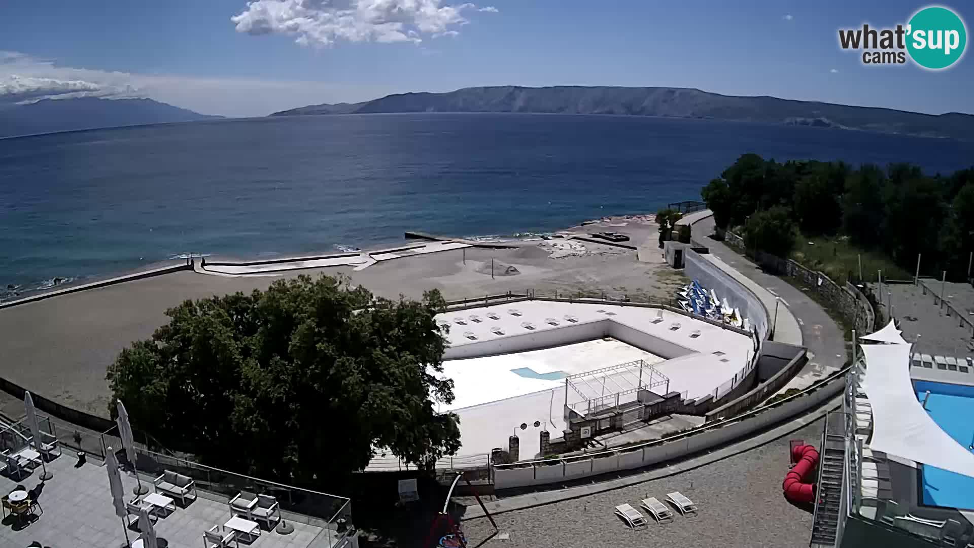 Webcam – Novi Vinodolski – strand