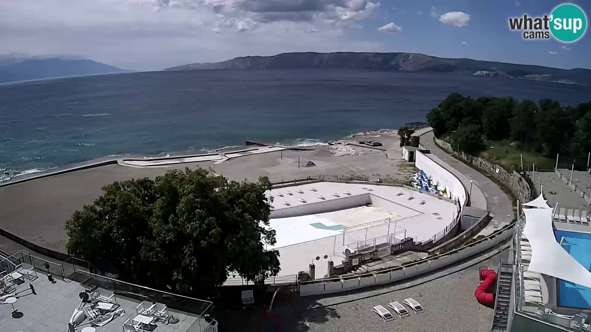Webcam – Novi Vinodolski – playa