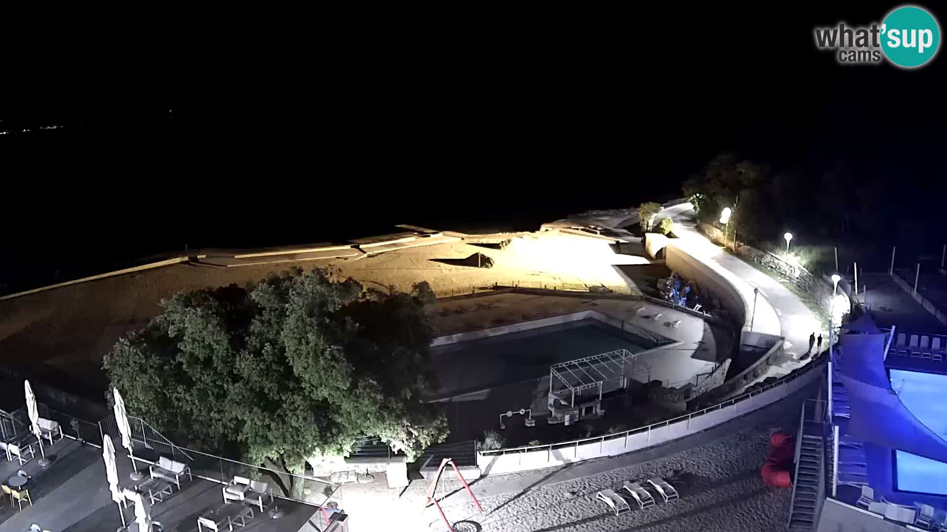 Webcam – Novi Vinodolski – spiaggia