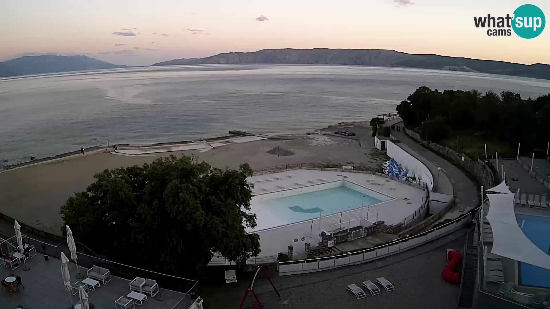 Webcam – Novi Vinodolski – plage