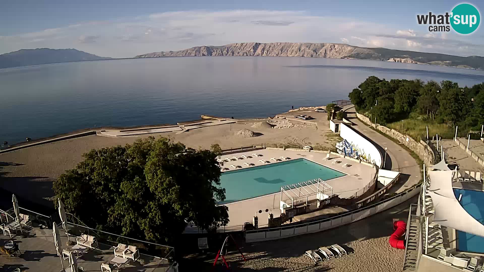 Webcam – Novi Vinodolski – spiaggia