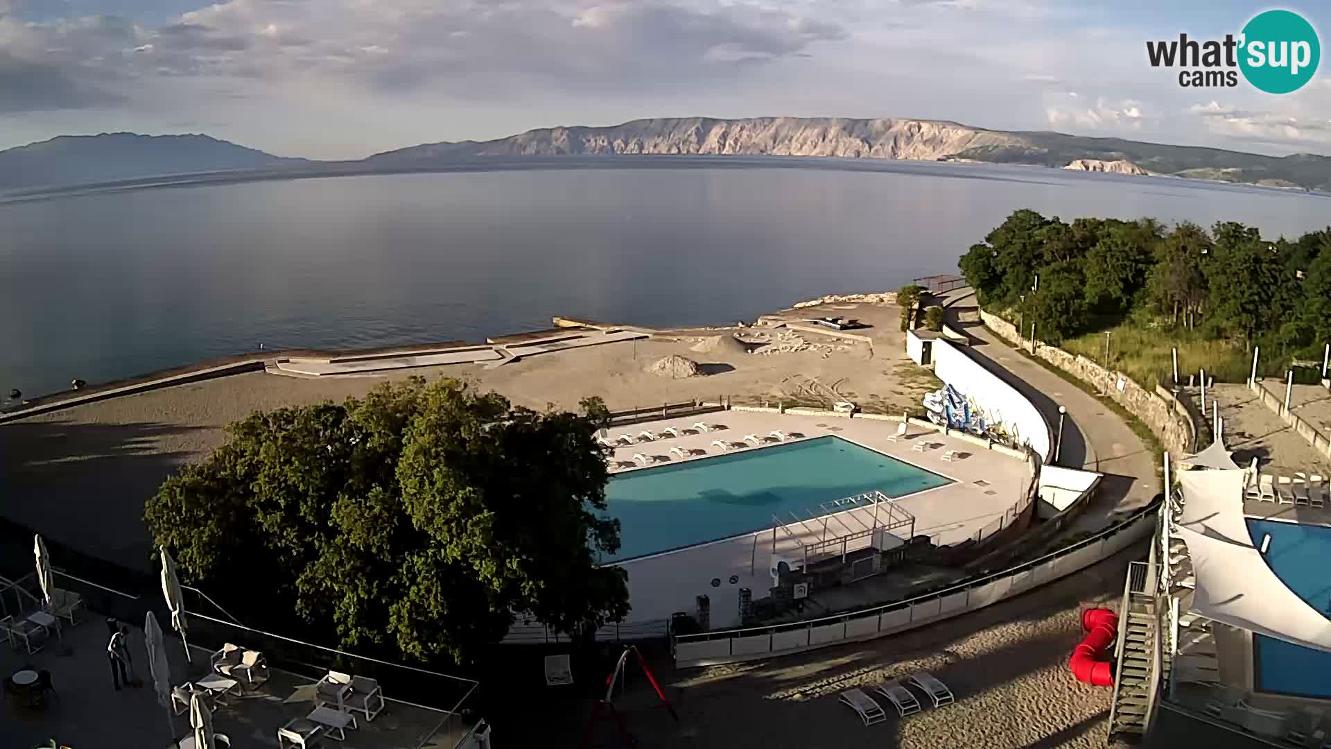 Web kamera – Novi Vinodolski – plaža