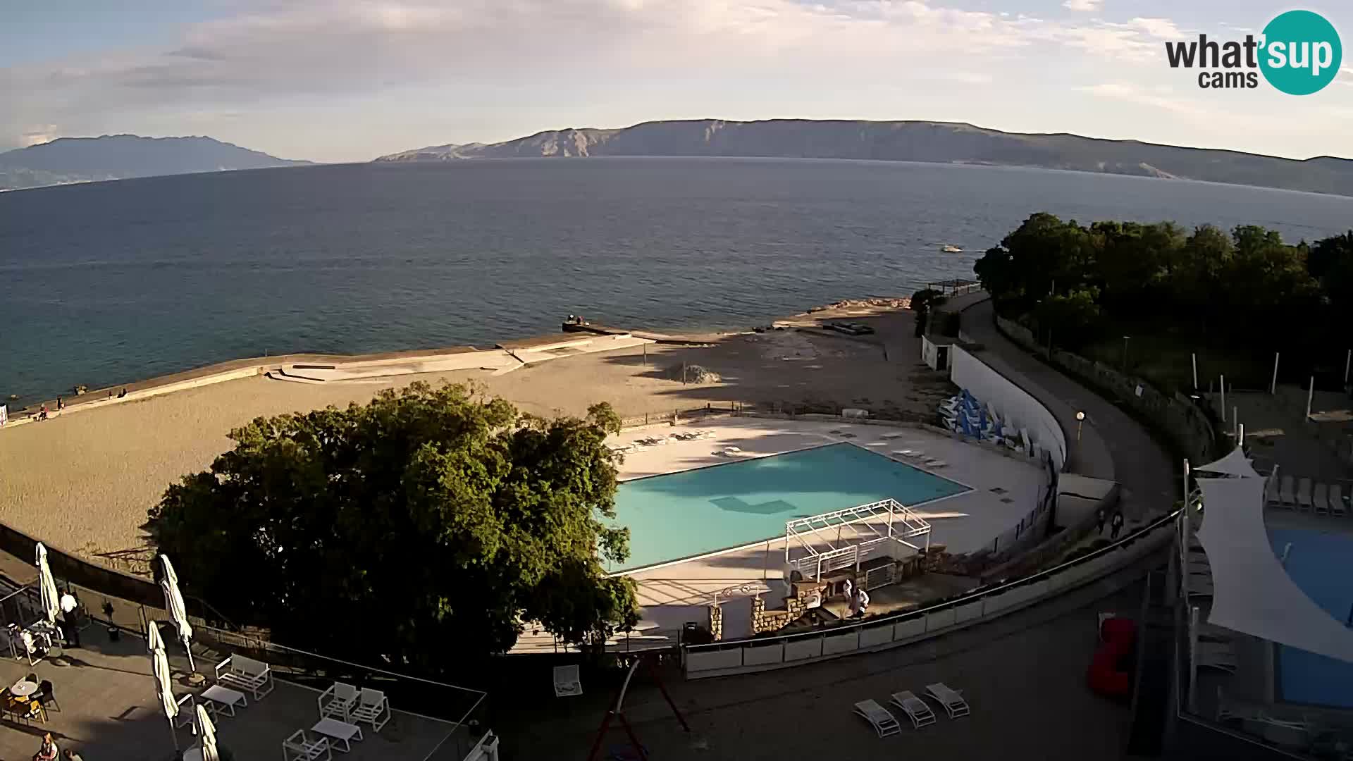 Web kamera – Novi Vinodolski – plaža