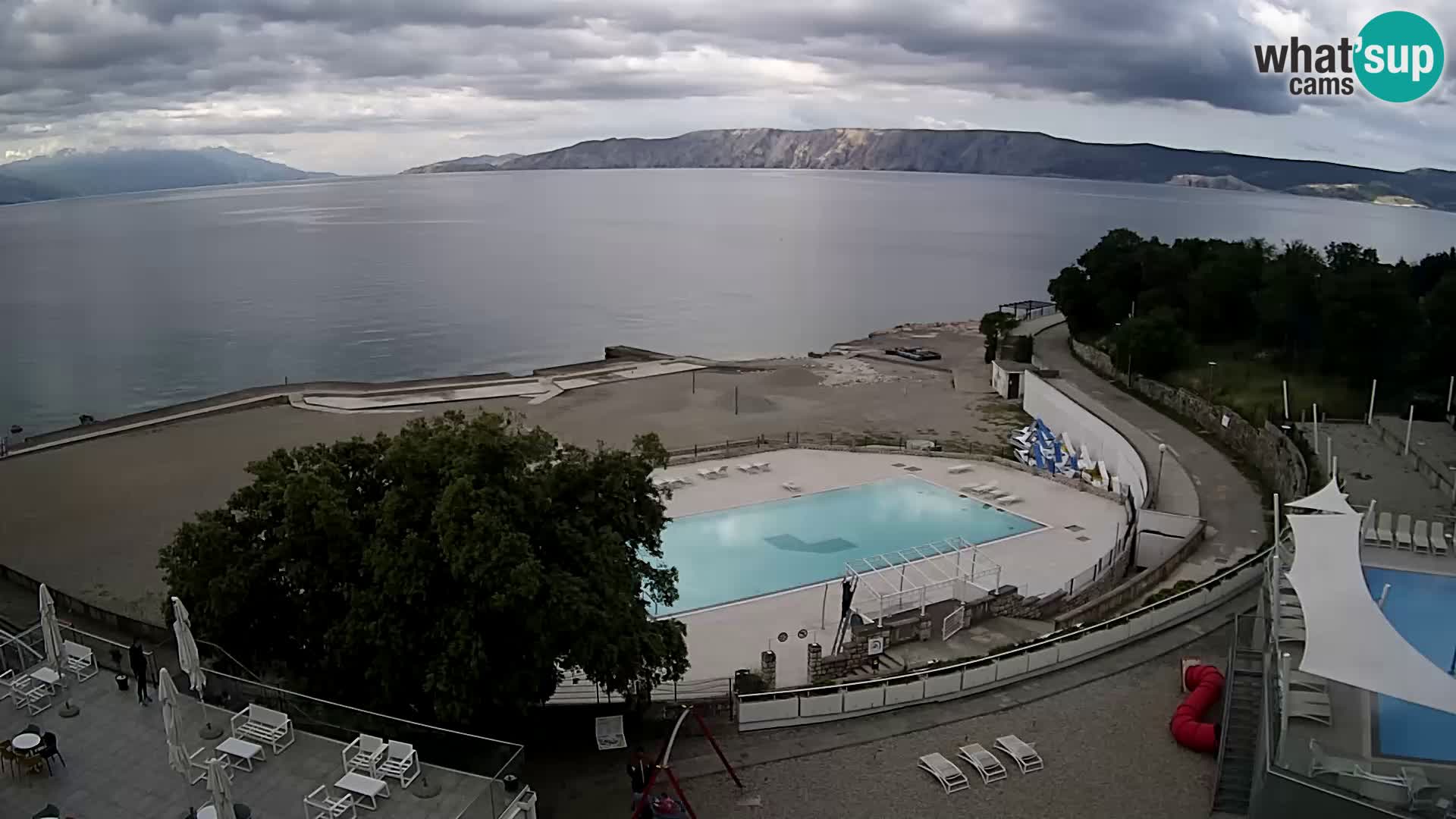 Webcam – Novi Vinodolski – plage