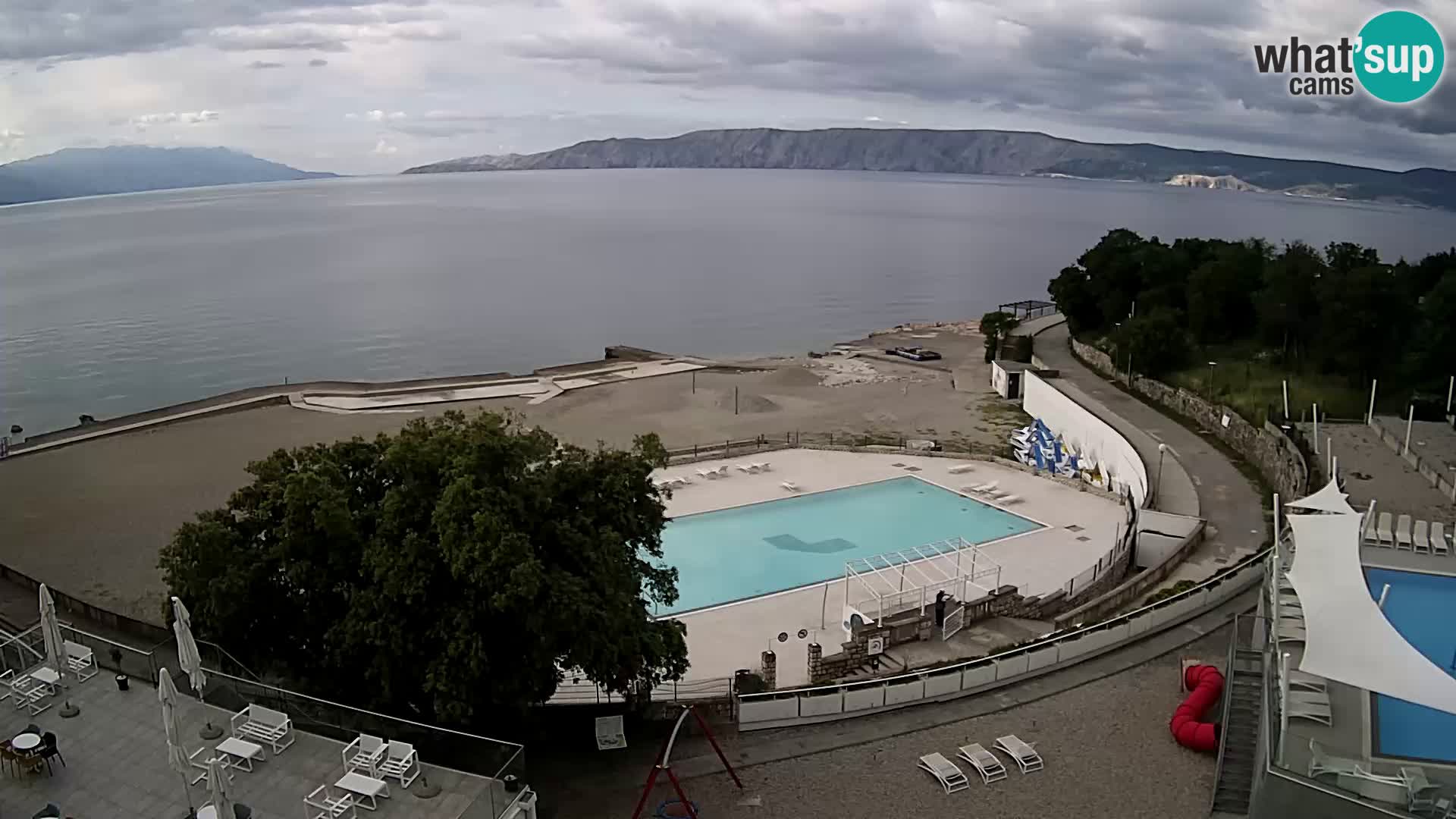 Webcam – Novi Vinodolski – spiaggia