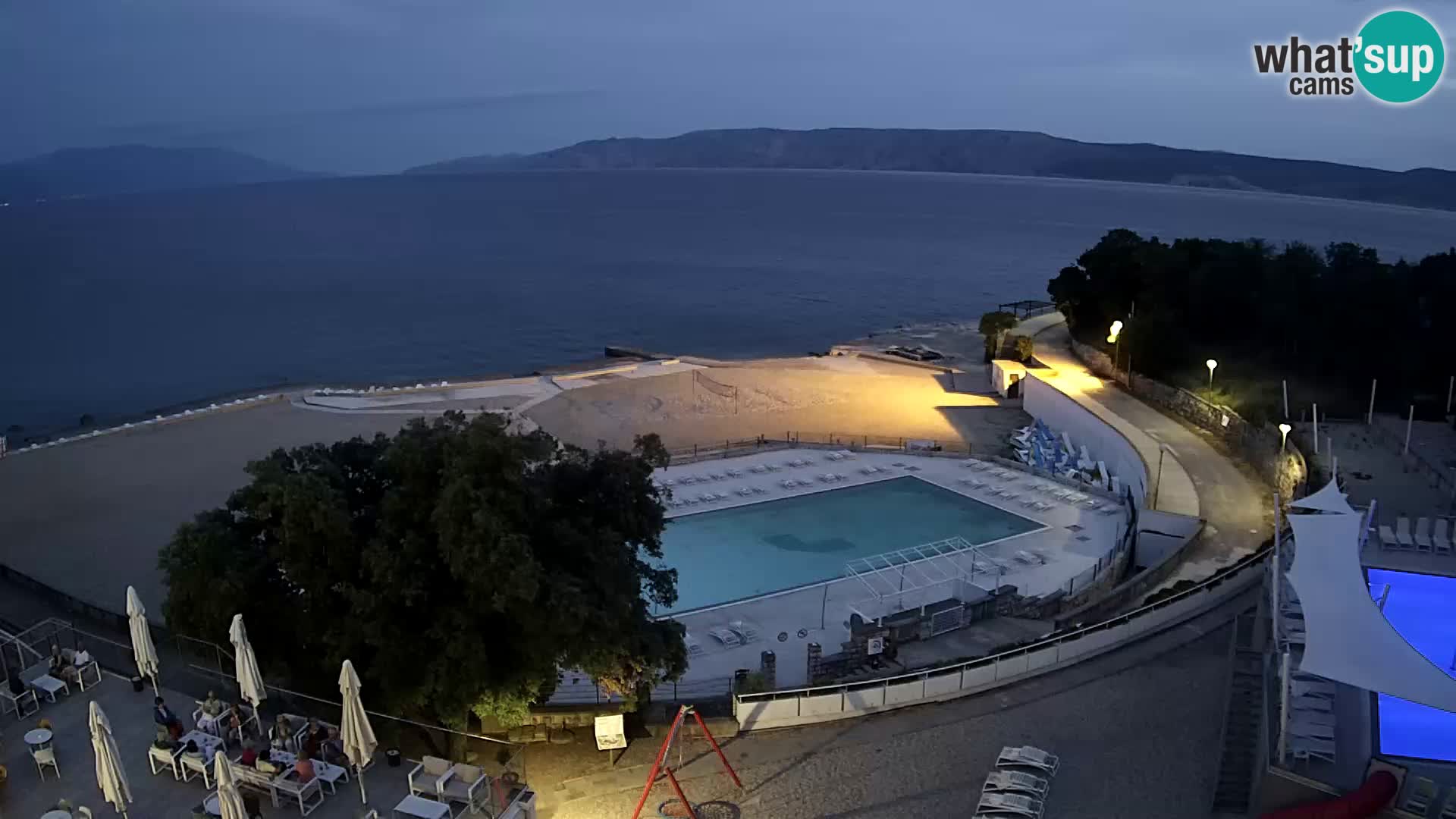 Webcam – Novi Vinodolski – strand