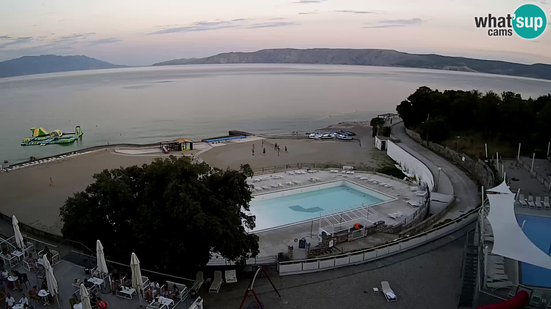 Webcam – Novi Vinodolski – strand