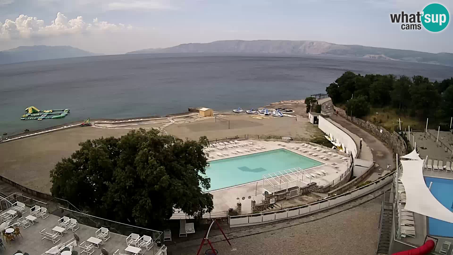 Novi Vinodolski – Beach – webcam live