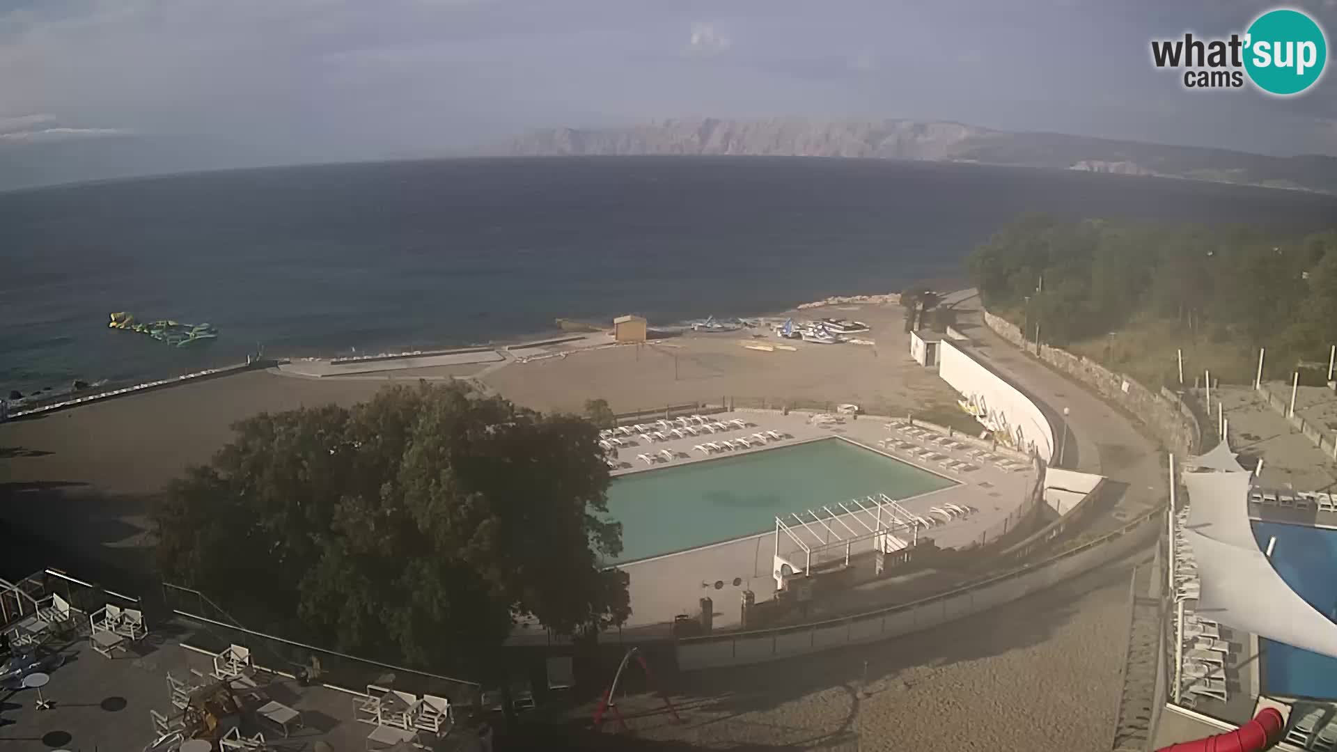 Web kamera – Novi Vinodolski – plaža