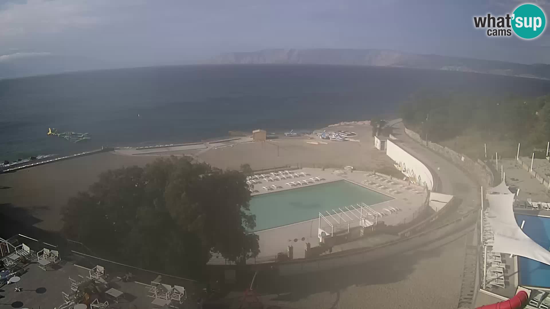 Webcam – Novi Vinodolski – plage