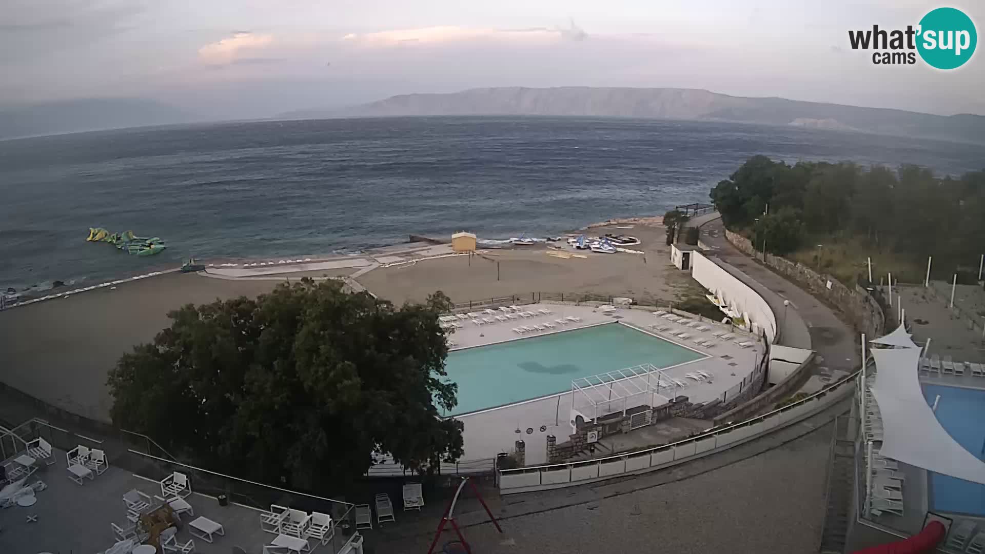 Webcam – Novi Vinodolski – spiaggia