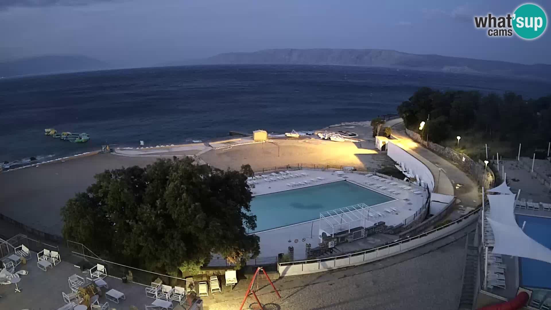 Webcam – Novi Vinodolski – strand