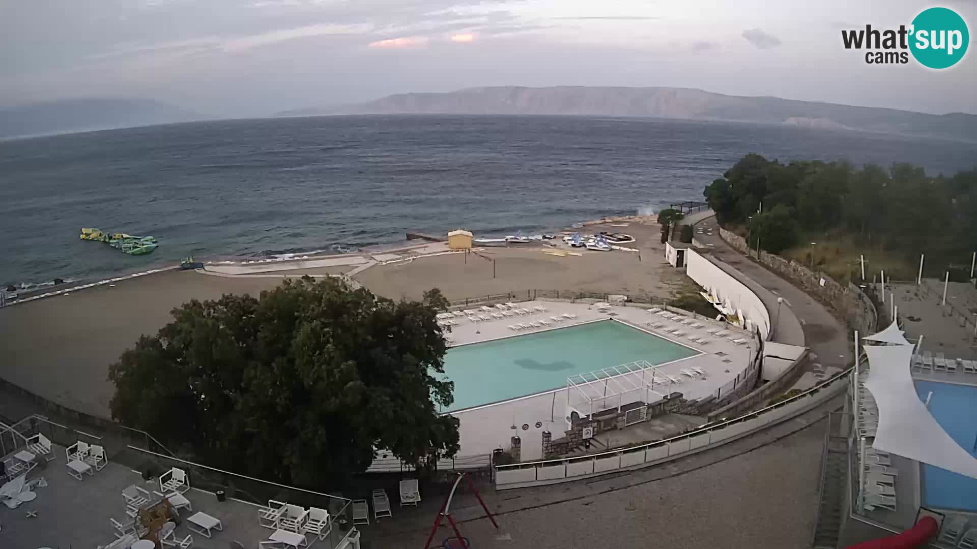 Webcam – Novi Vinodolski – spiaggia