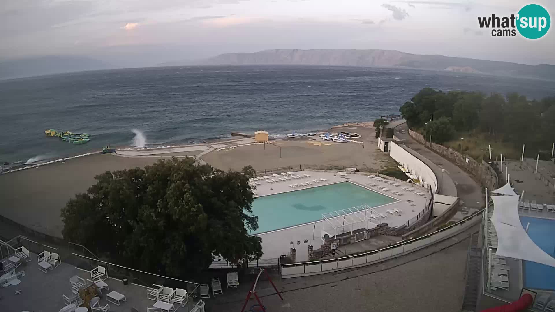 Webcam – Novi Vinodolski – strand