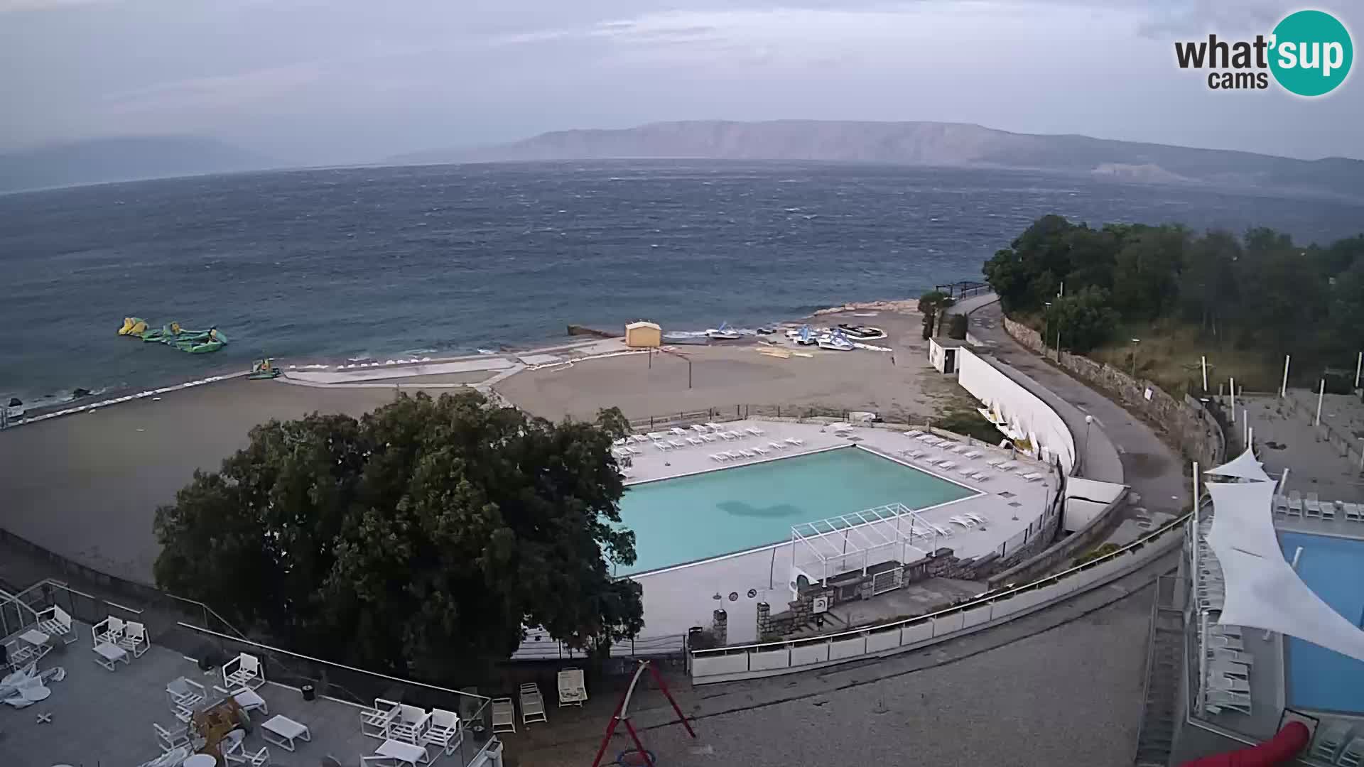 Webcam – Novi Vinodolski – spiaggia